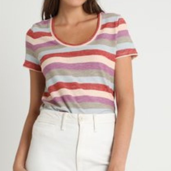 Madewell Tops - Madewell Catepiller Stripe Tee